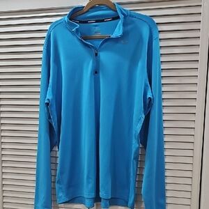 Nike Turquoise/Teal Dri-FIT Athletic Top XXL